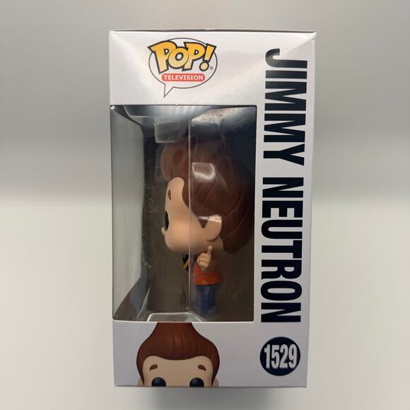 Jimmy Neutron #1529 – Nickelodeon Funko Pop (Light Shelf Wear) - Picture 2 of 6